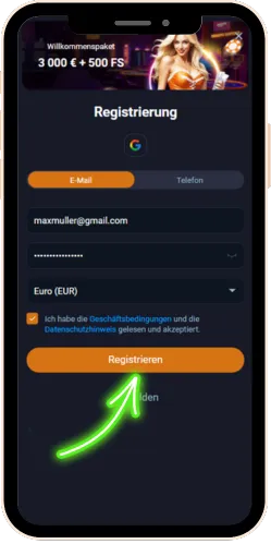 click registration