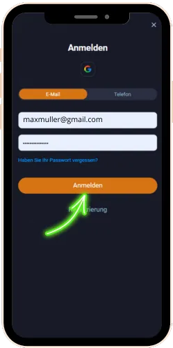 click login