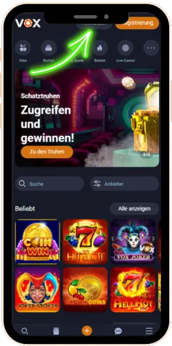 main page login